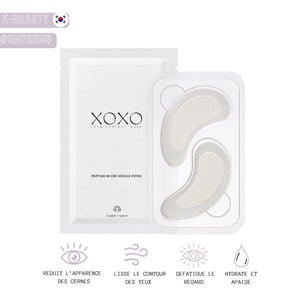 XOXO Perfect Eyes : Patchs yeux microneedle à l'acide hyaluronique et au collagène